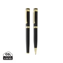 Set de stylos en laiton recyclé RCS Swiss Peak Luca