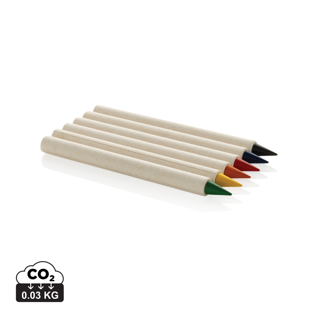 Set de 6 crayons de couleur GRS Infinity Micki