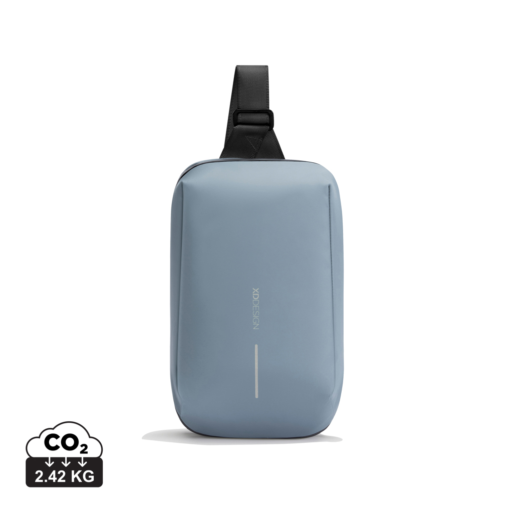 Sac bandoulière extensible et étanche Urban (bleu)