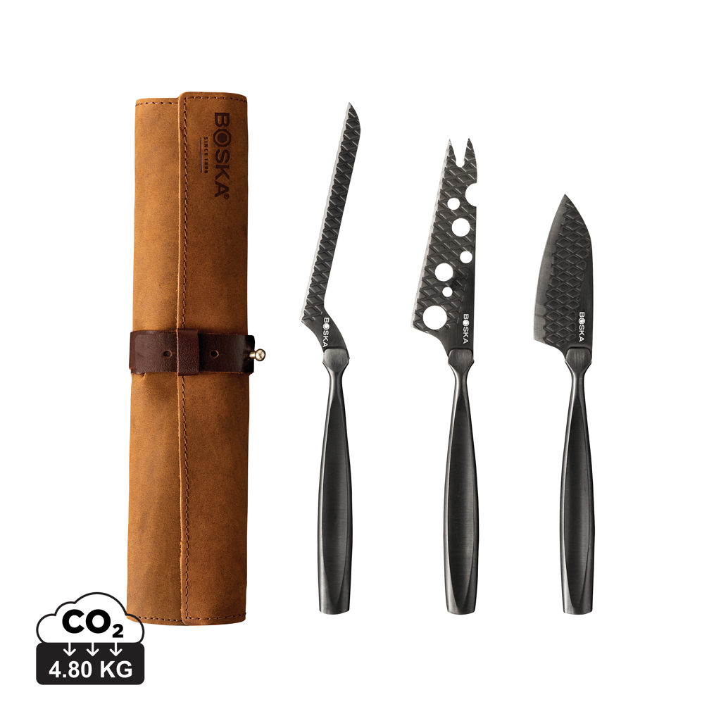 [KX0214160] BOSKA Set couteaux à fromage Monaco+