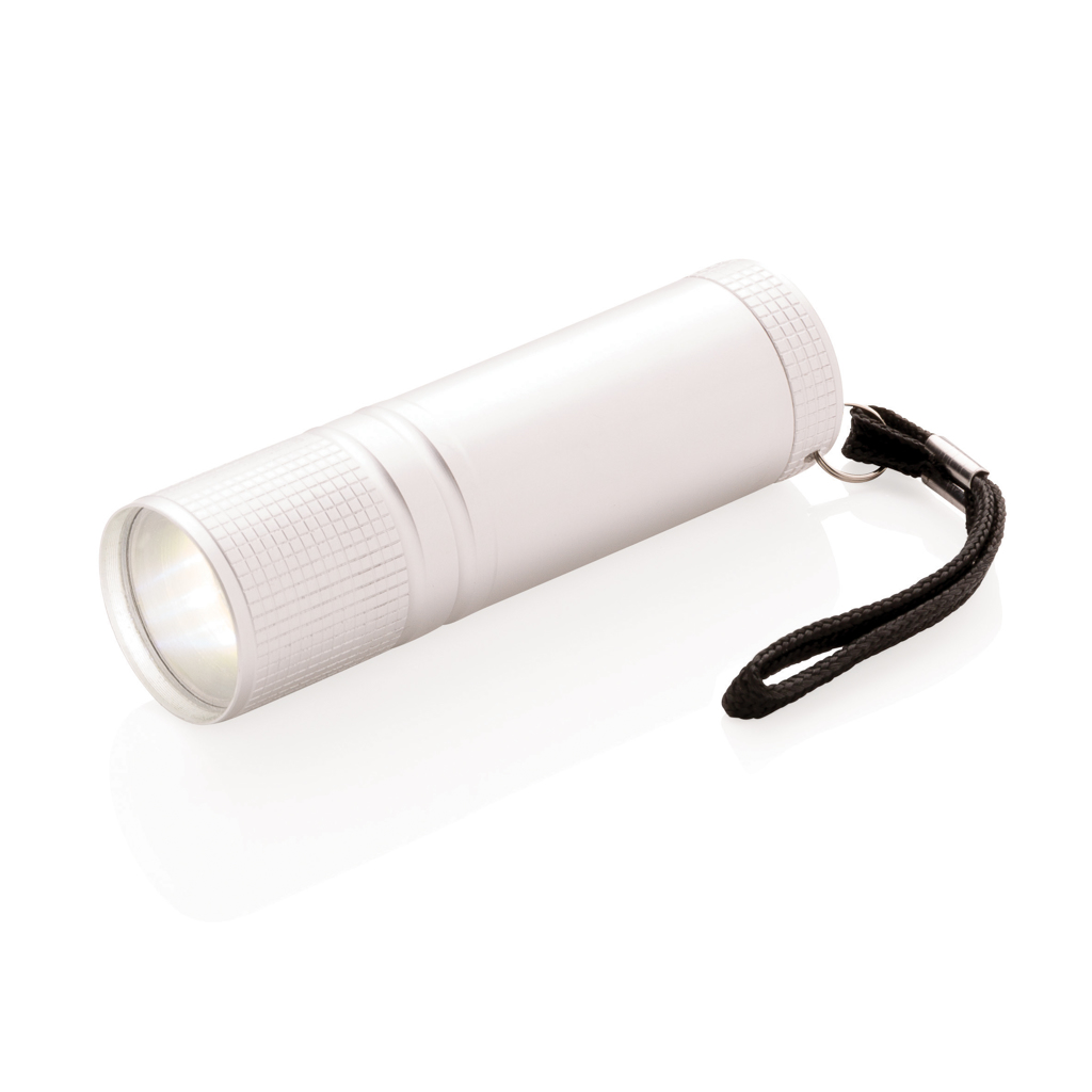 [KX050607] Lampe torche COB (argent)