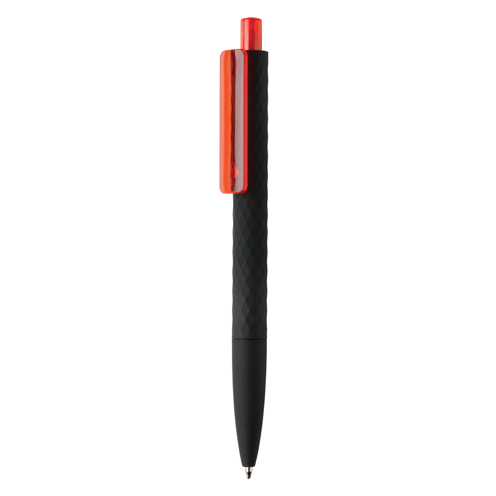 [KX140725] Stylo X3 finition gomme noire (rouge)