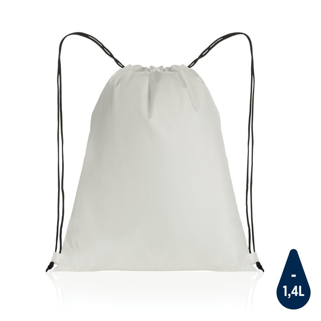 [KX150278] Sac cordelettes en rPET 190T Impact AWARE™ (blanc)