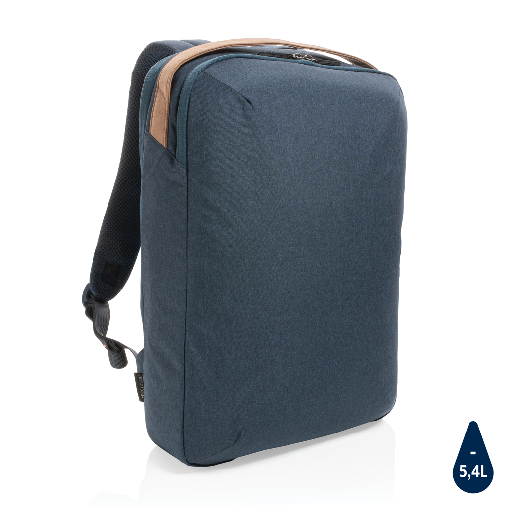 [KX101194] Sac à dos ordinateur two tone deluxe Impact AWARE™ 300D (bleu)
