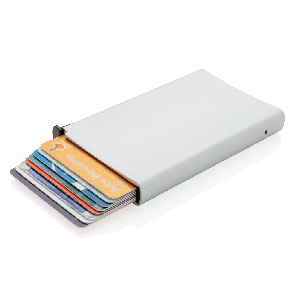[KX101223] Porte cartes anti-RFID en aluminium (argent)