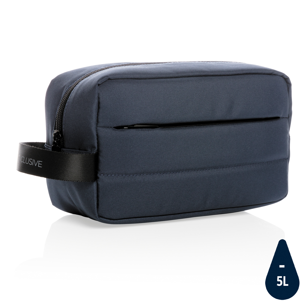 [KX101230] Trousse de toilette Impact en rPET AWARE™ (bleu)