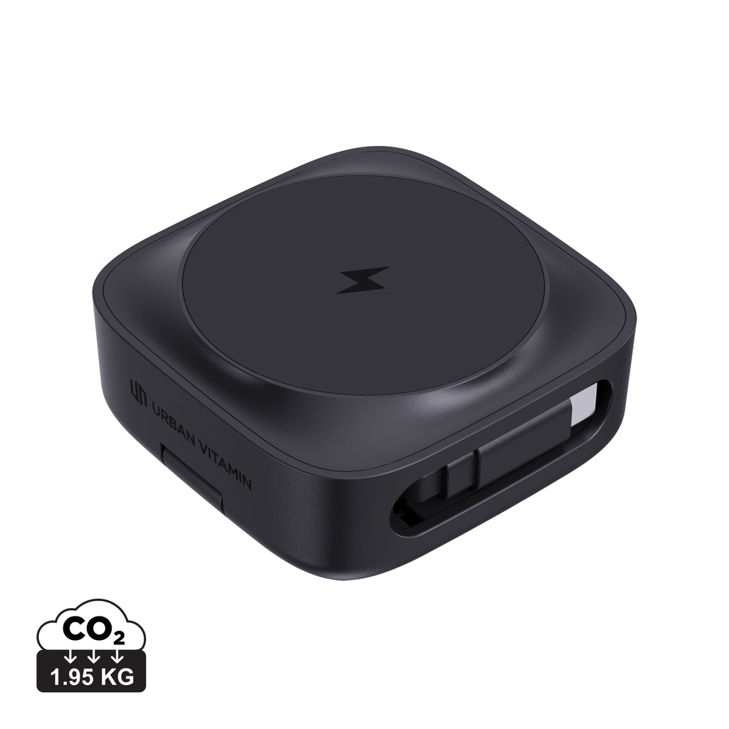 [KX090936] Chargeur  2-en-1 magnétique 15W Urban Vitamin Golet