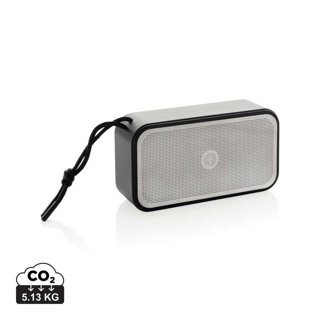 [KX081084] Enceinte 10W en aluminium recyclé RCS Swiss Peak