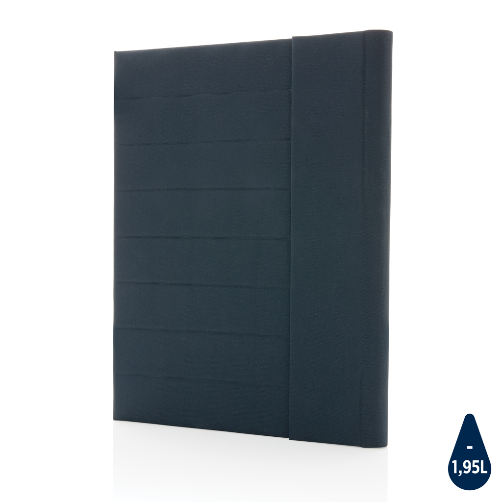 [KX040076] Conférencier A4 avec fermeture magnétique Impact Aware™ (bleu)