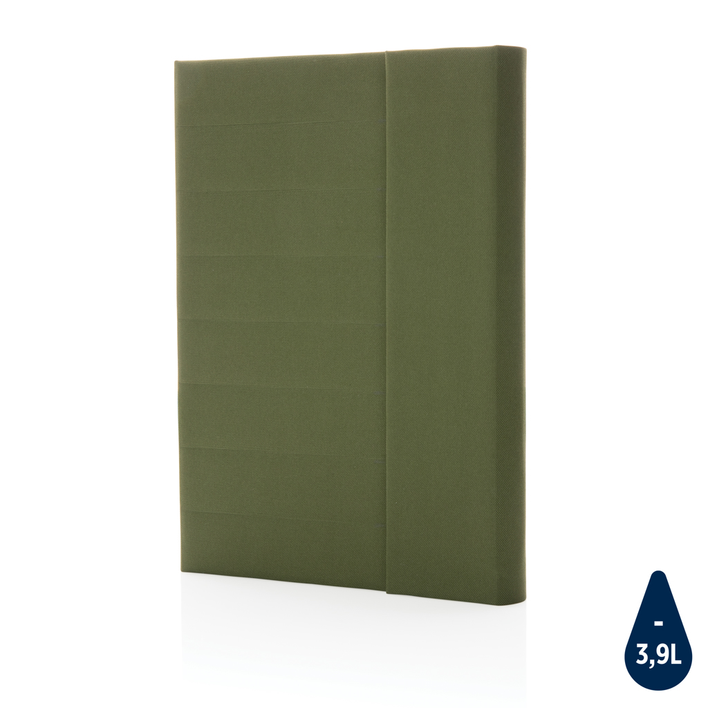 [KX040080] Carnet de notes A5 avec fermeture magnétique Impact Aware™ (vert)
