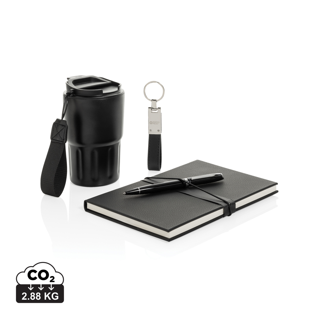 Set cadeau d'affaires deluxe avec mug Swiss Peak