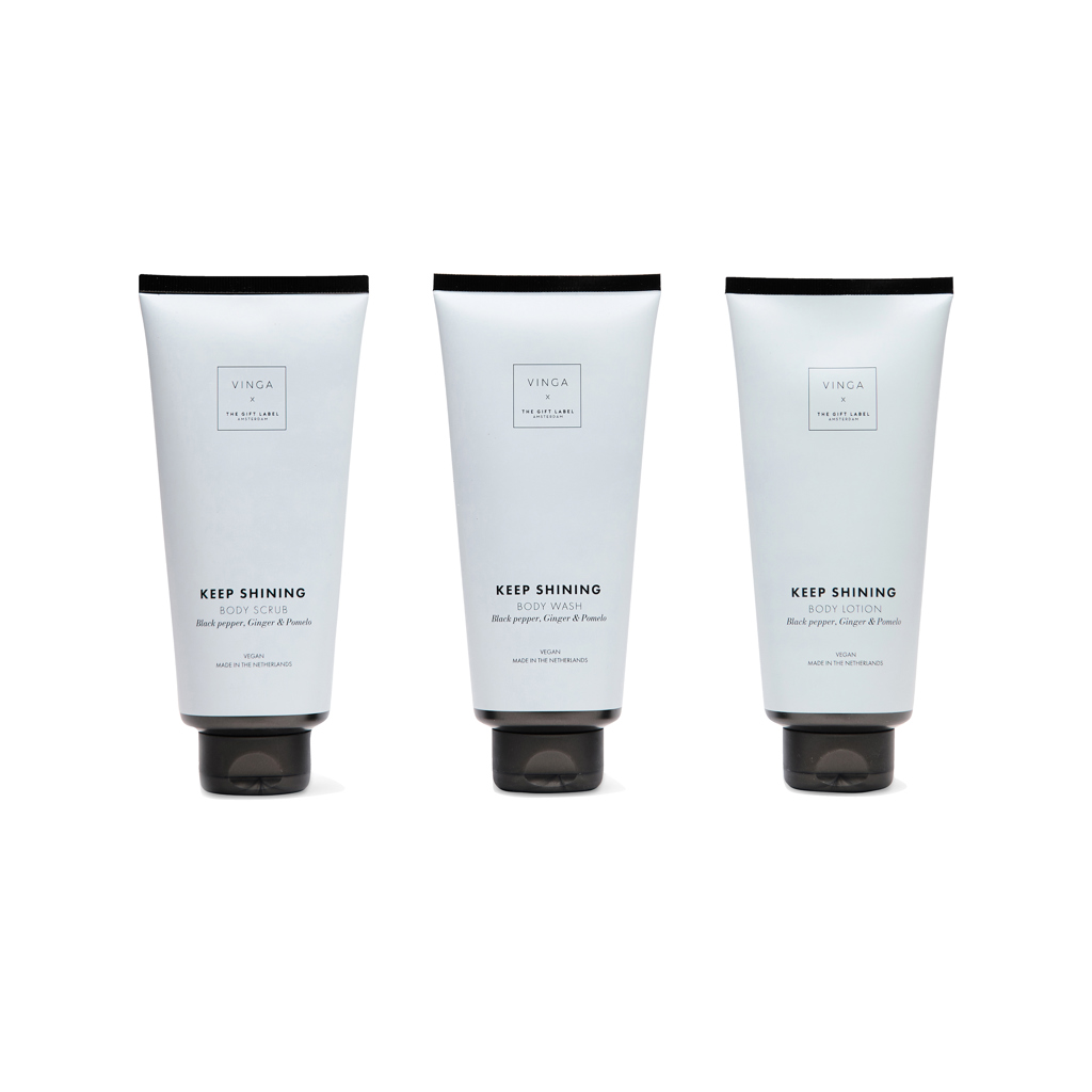 VINGA x TGL Coffret cadeau de soins corporels