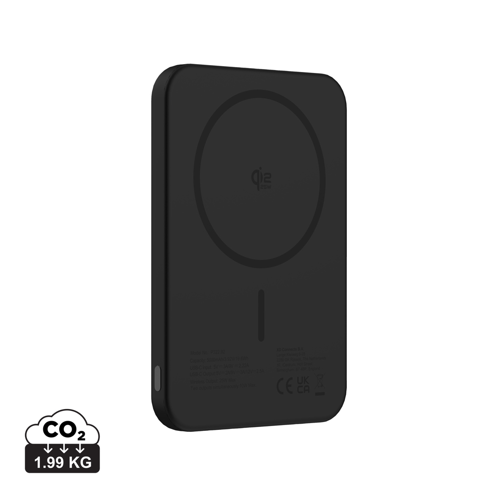 Powerbank 5000mAh Qi2.2 25W Urban Vitamin Pomona (argent)