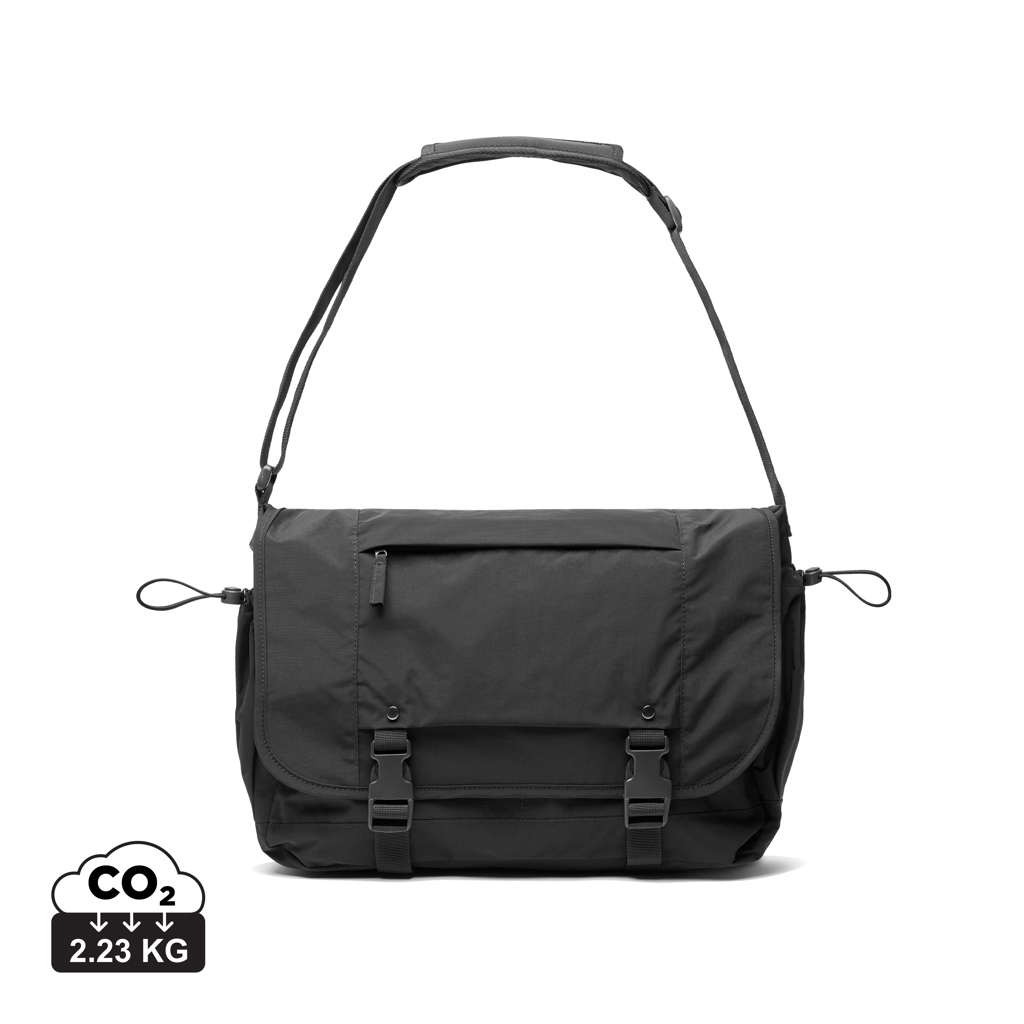 Sac messager ordinateur 15,6 pouces en nylon RCS KENTO URBAN (noir)