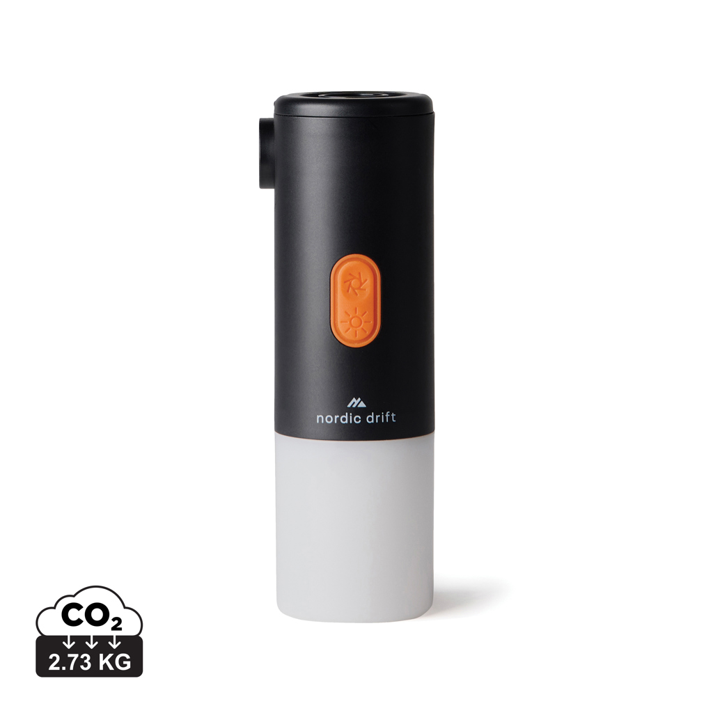 [KX012382] Lampe de camping avec pompe à air Nordic Drift Titan