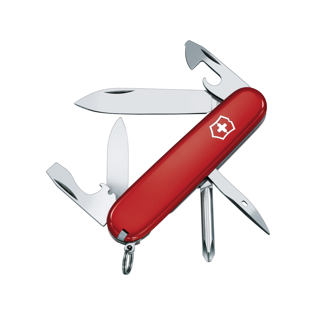 VICTORINOX Couteau de poche 12 fonctions Swiss Army Tinker