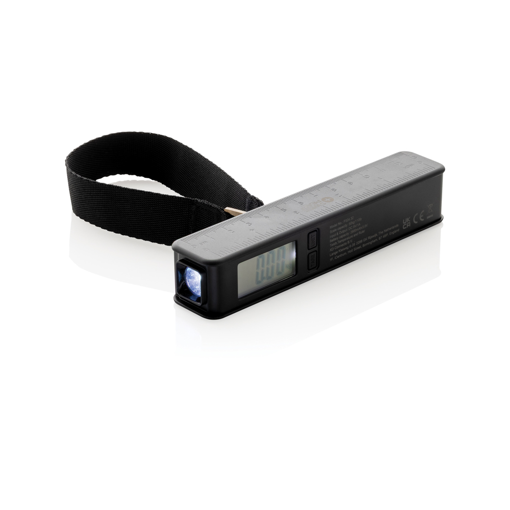 [KX013918] Balance à bagages et lampe de poche 5-en-1 Swiss Peak