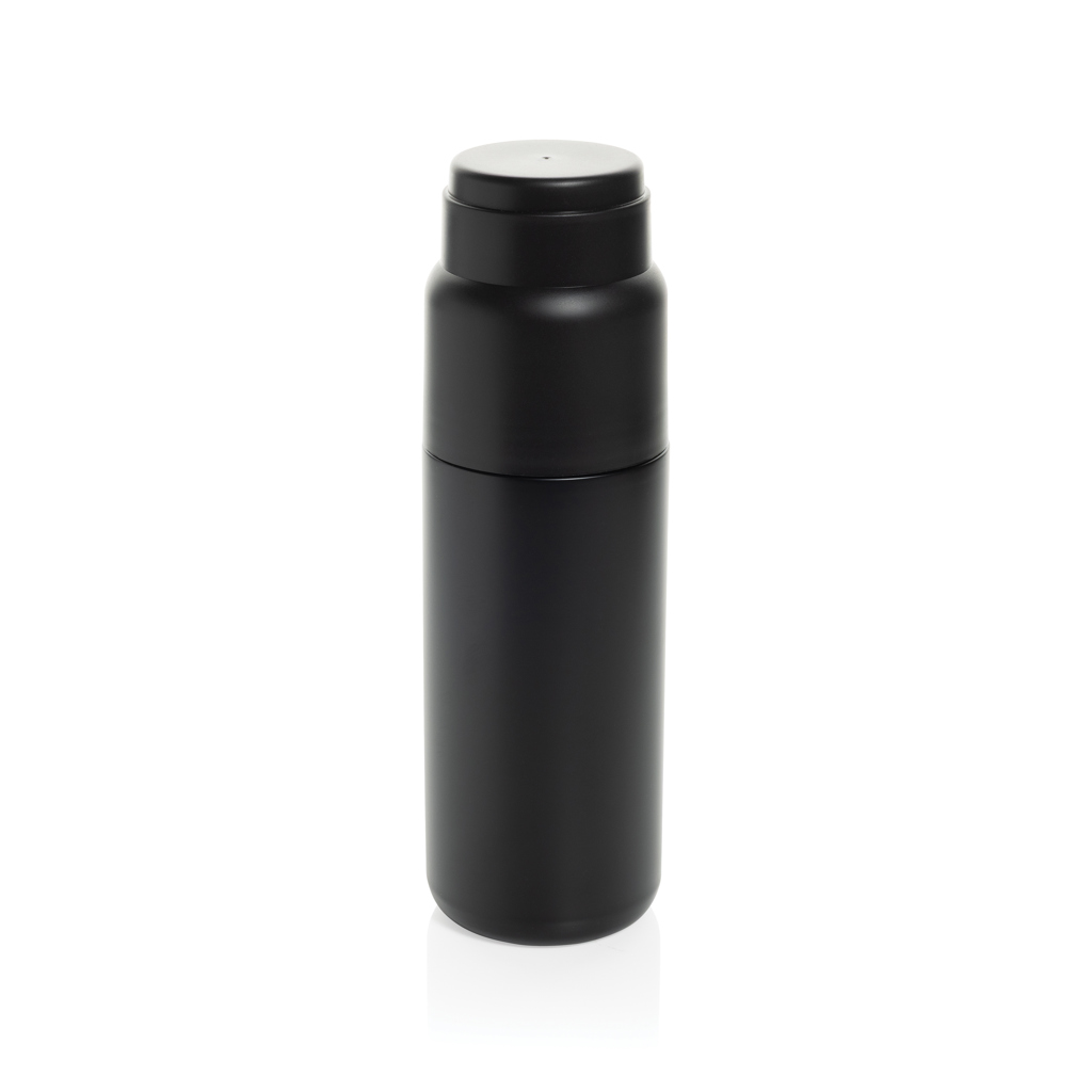 Bouteille isotherme 500ml avec tasse Thermocup RCS (argent)