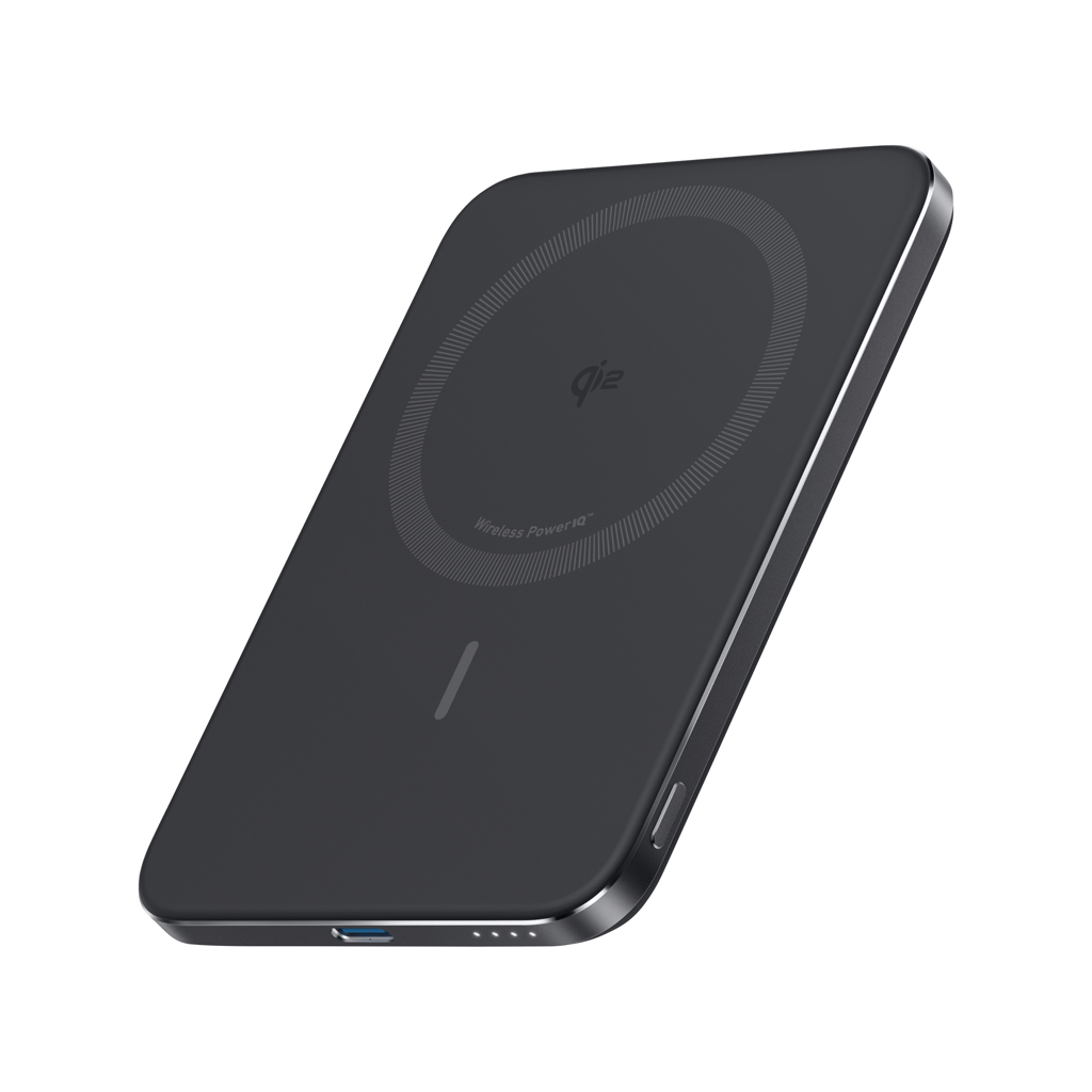 Powerbank 5000mAh 15W MagGo Qi 2.0 Anker Nano