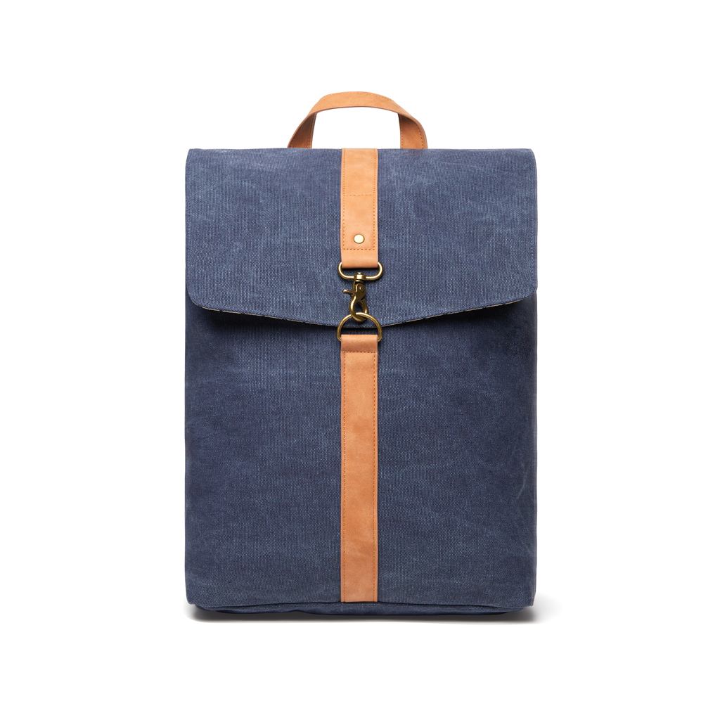 [KX102918] VINGA Sac à dos en toile Bosler (bleu)