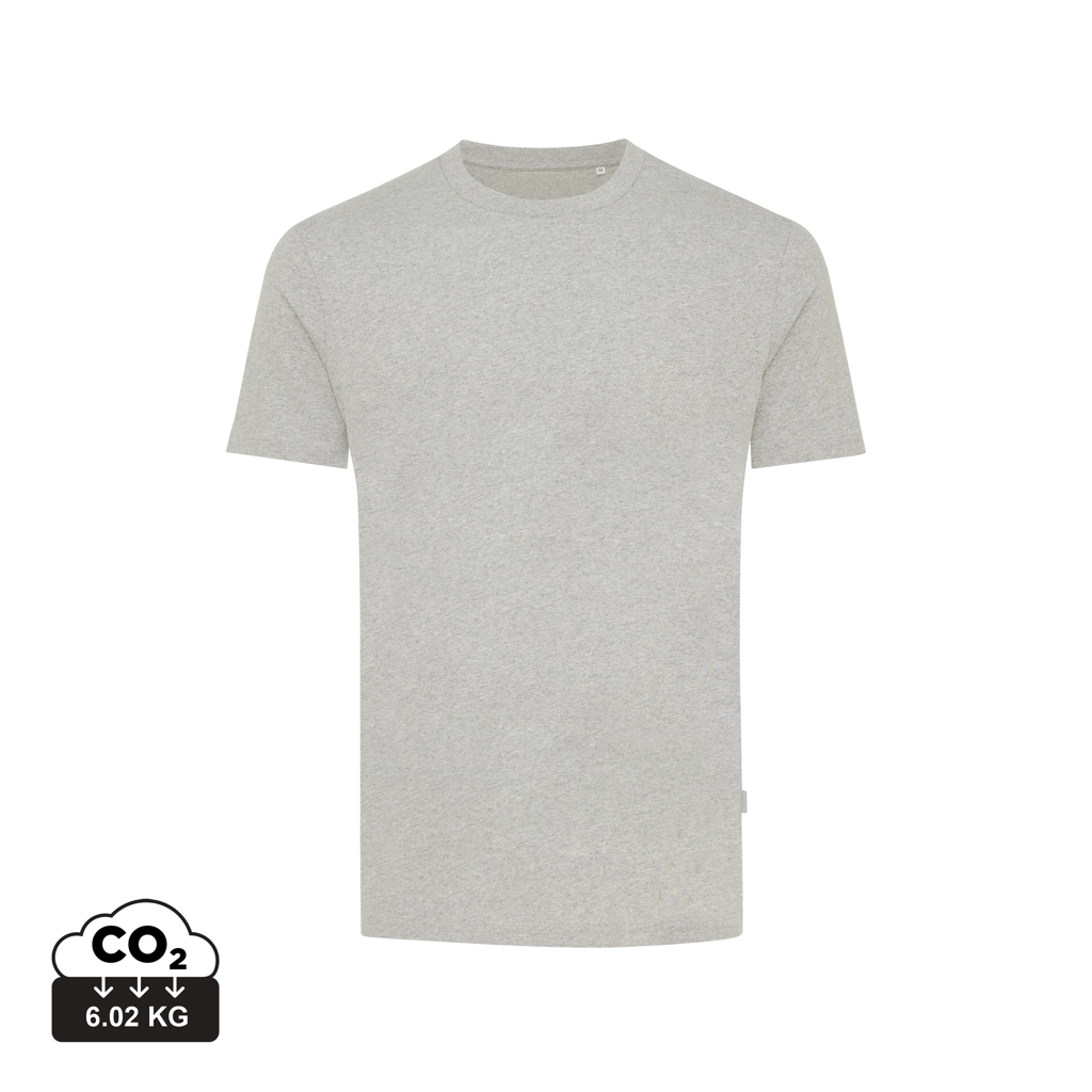 T-shirt en coton recyclé non teinté Iqoniq Manuel (gris)
