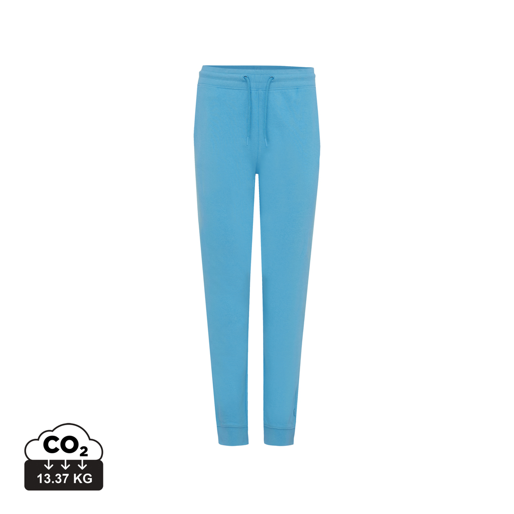 Jogging en coton recyclé Iqoniq Cooper (bleu)