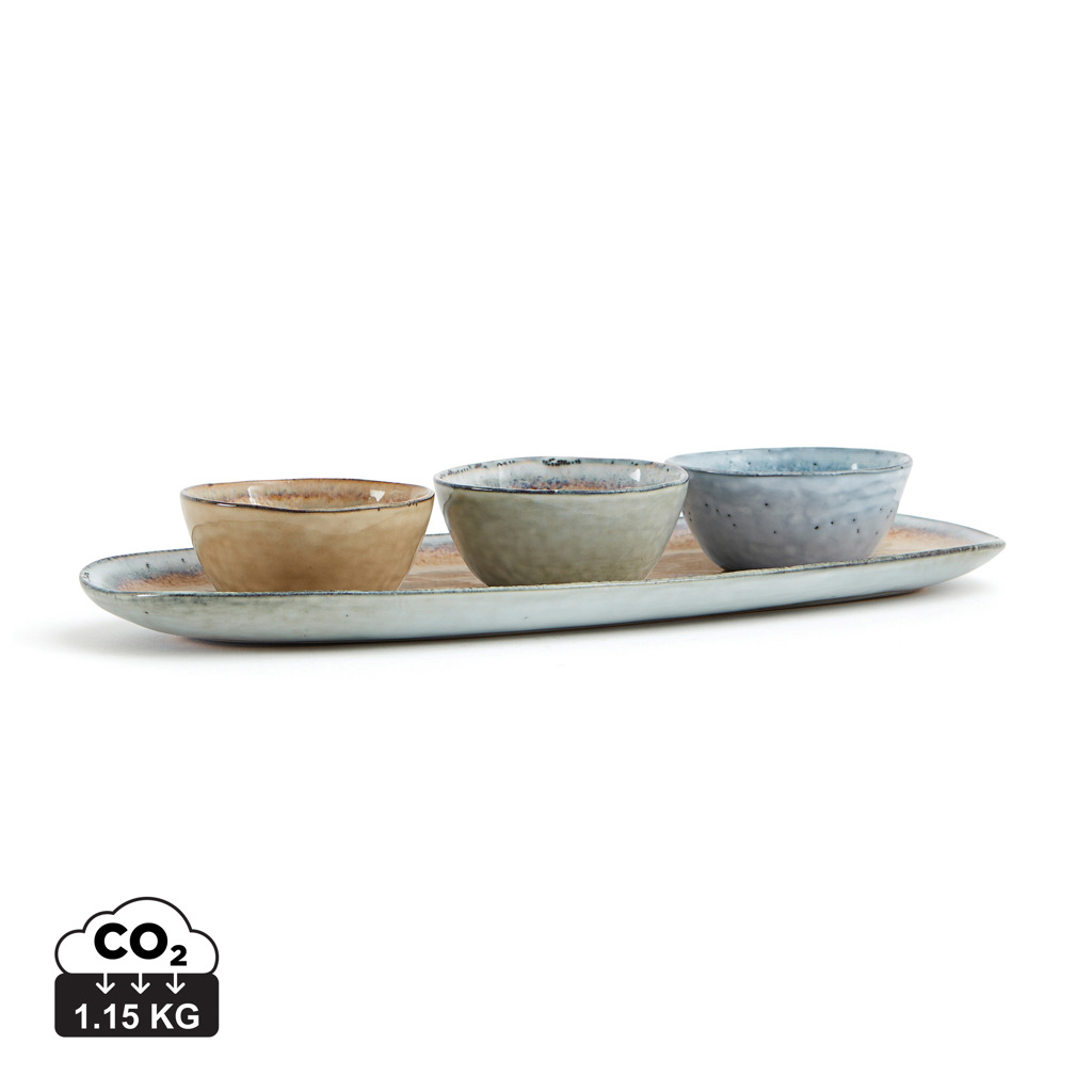 [KX022682] VINGA Set de 3 bols Nomimono (blanc)