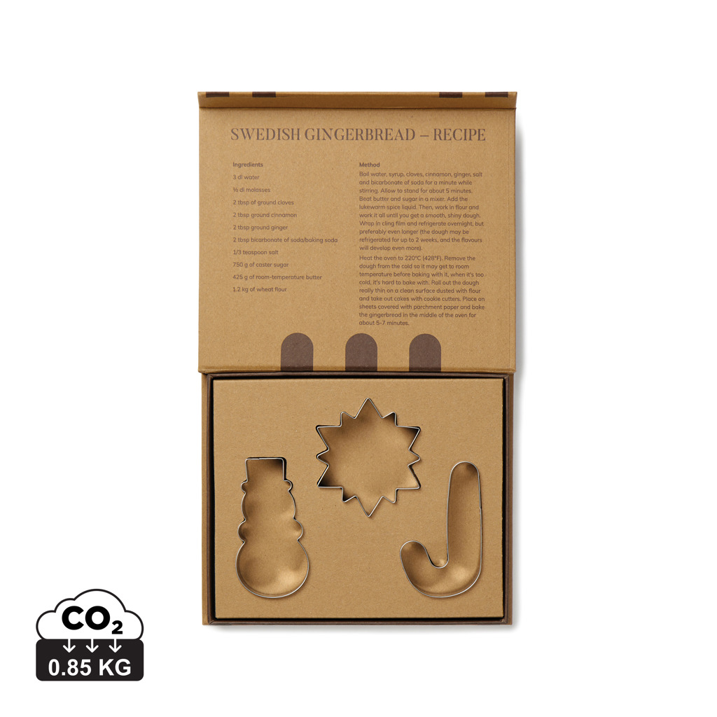 [KX022731] VINGA Set de 3 emporte-pieces Classic