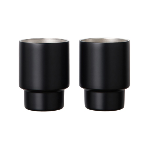 [KX1127616] VINGA Set de 2 tasses en acier RCS Nagano