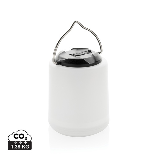 [KX050983] Lampe de table rechargeable en plastique recyclé RCS Limio