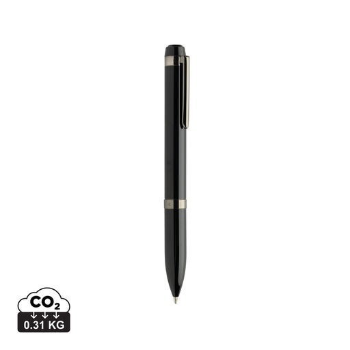 [KX1415040] Stylo de luxe en acier inoxydable recyclé Swiss Peak OSLO