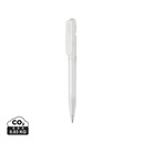 Stylo transparent en ABS recyclé et certifié GRS Devin