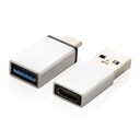 Set d'adaptateurs USB A et USB C