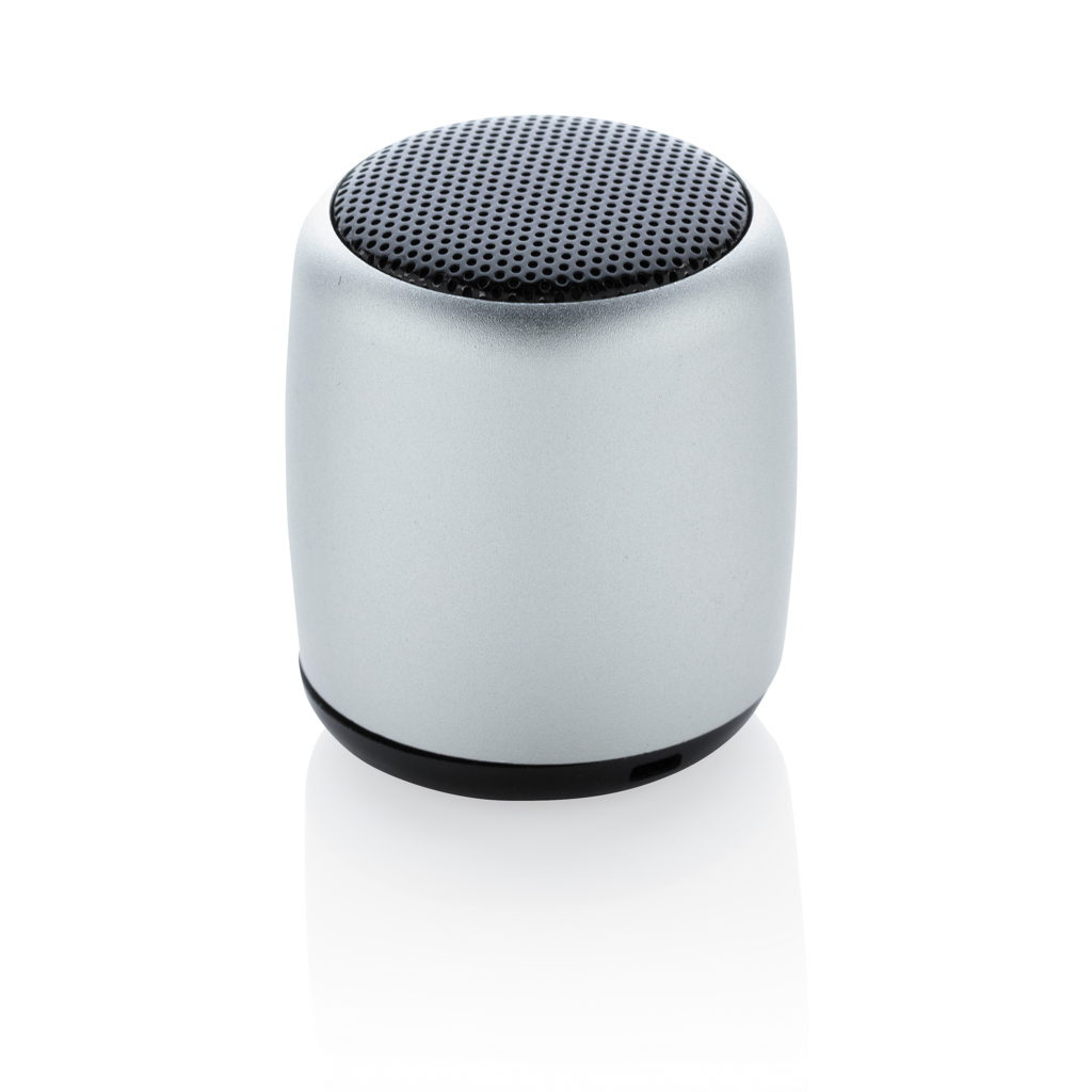 Mini enceinte sans fil en aluminium