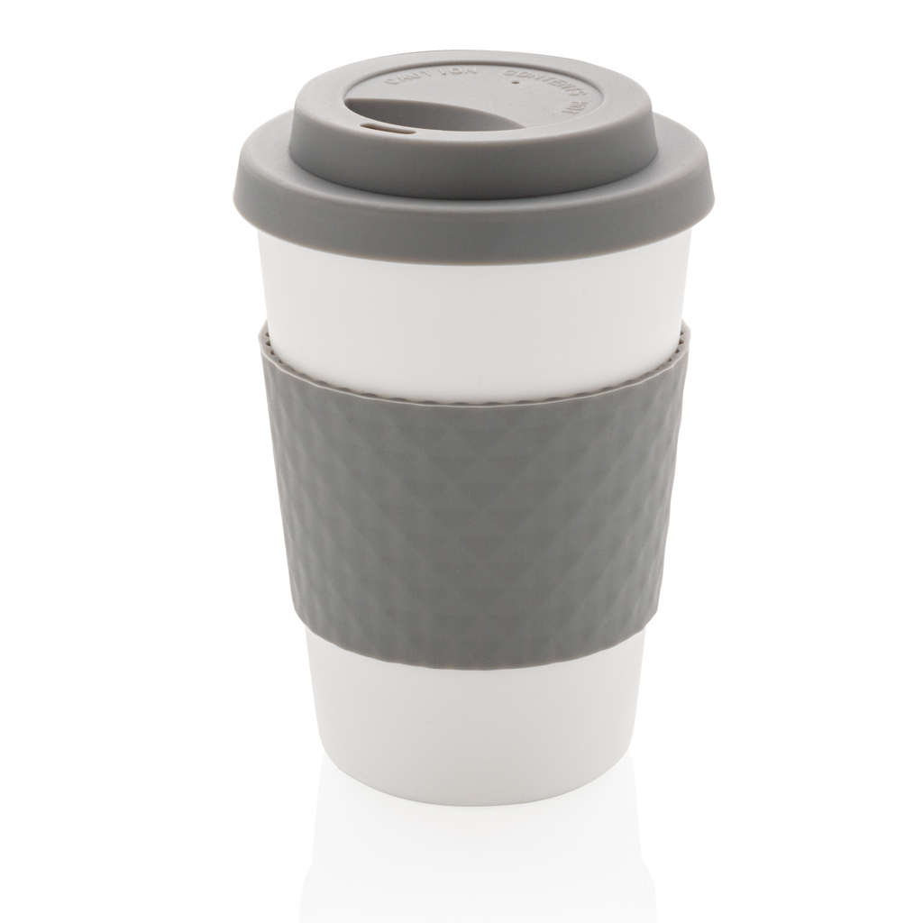 [KX113758] Mug en PP recyclable 270ml (gris)