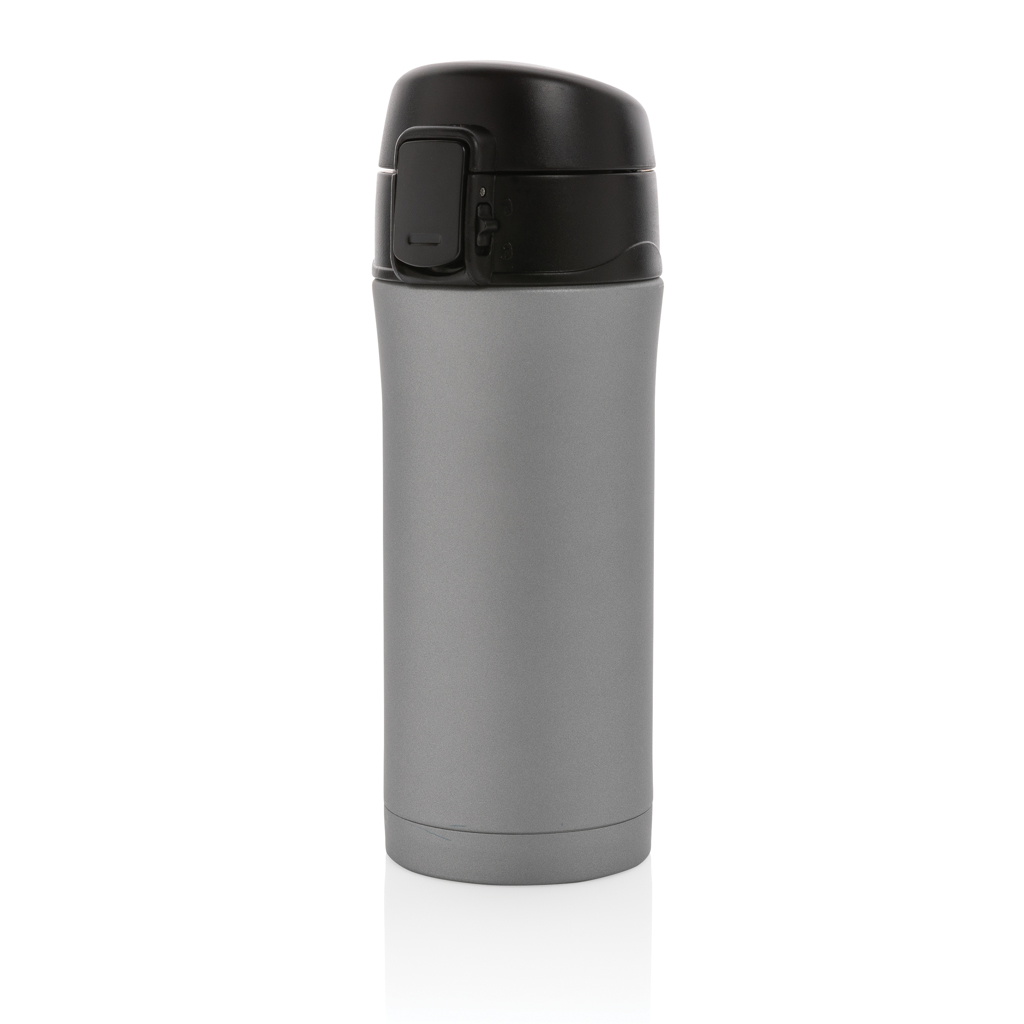 [KX113778] Mug à verrouillage facile métallique mat (gris)