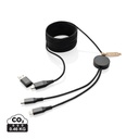 Câble 4 en 1 de 3 mètres en PET RCS Terra