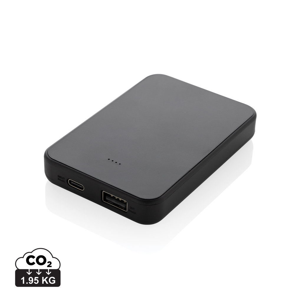 Powerbank 5000mAh avec USB C en ABS recyclé RCS Boostcore