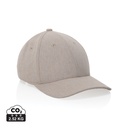Casquette 6 panneaux 200gr chiné et recyclé AWARE™ Milo
