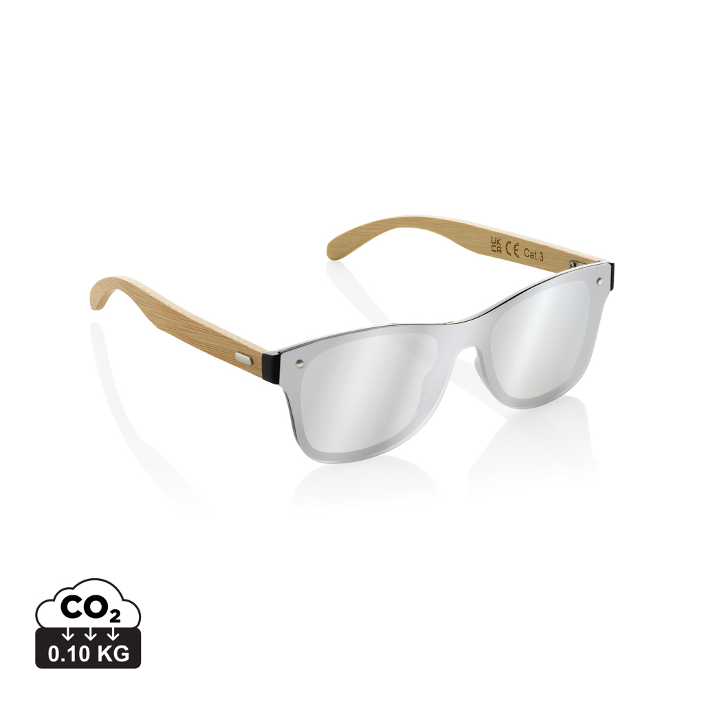 Lunettes de soleil en plastique recyclé RCS et bambou Prism