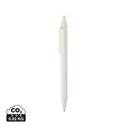 Stylo avec finition gomme en ABS recyclé certifié GRS Tide