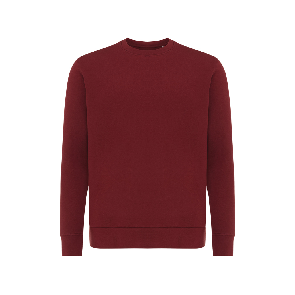 Sweater léger à col rond en coton recyclé Iqoniq Etosha