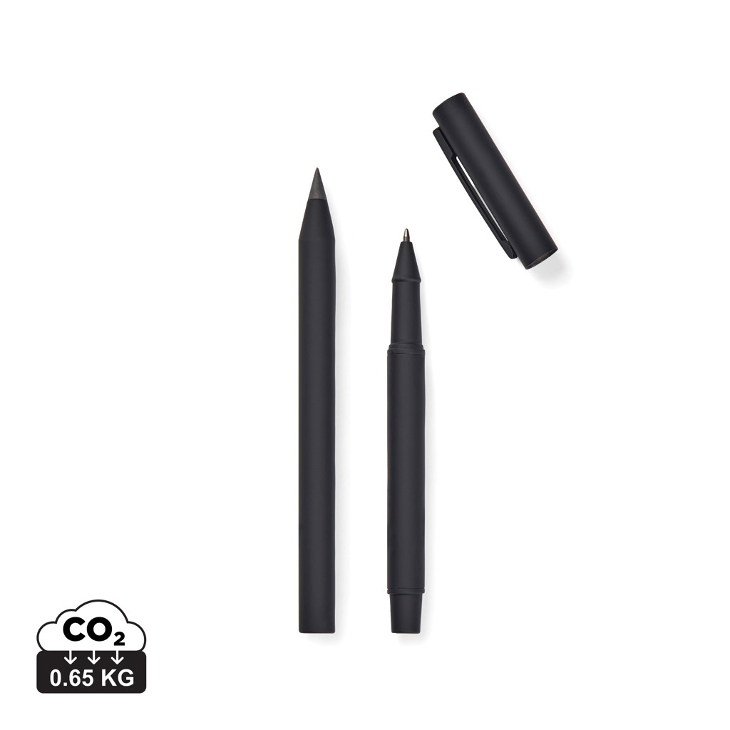[KX1411503] VINGA Set de stylos RCS Baltimore (noir)