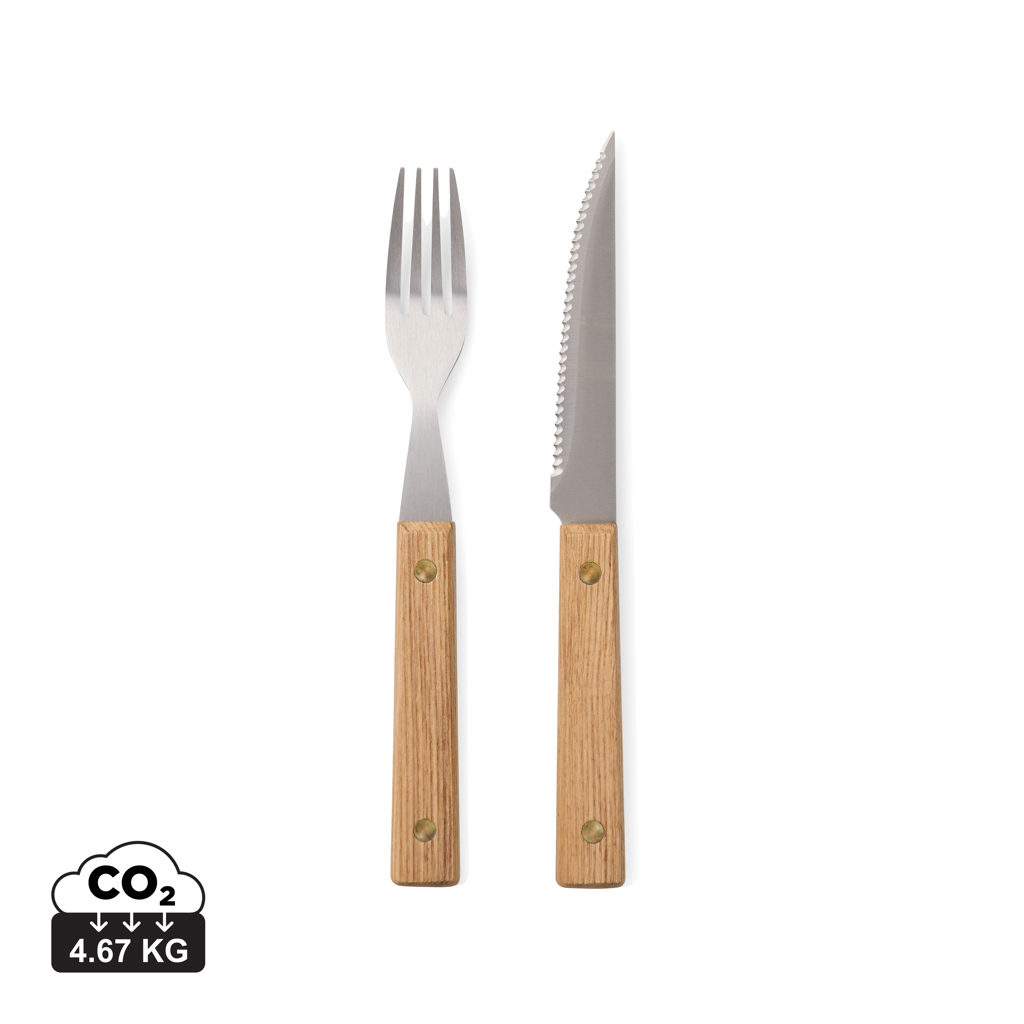 [KX0214801] VINGA Set de couverts 8pcs Paso