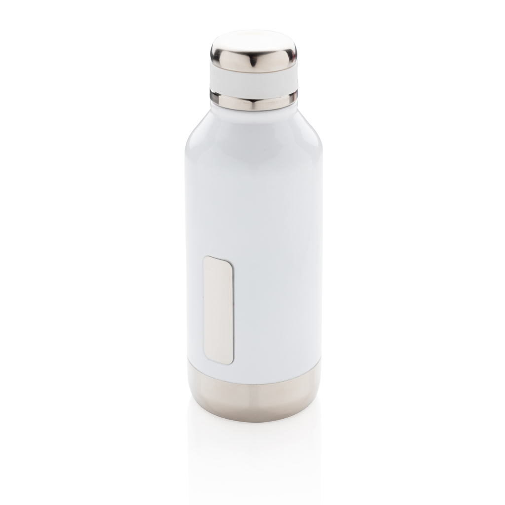 [KX113996] Bouteille étanche avec plaque (blanc)