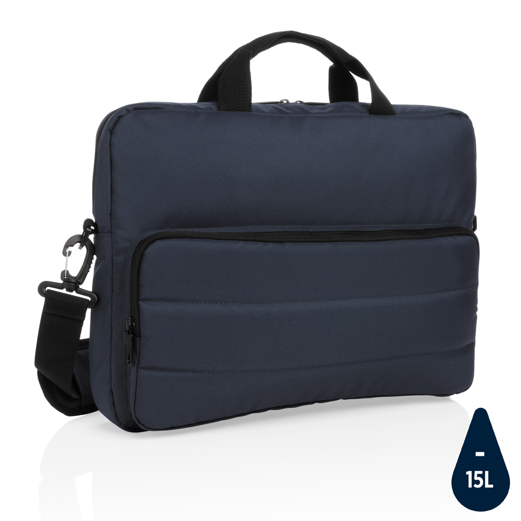 [KX101038] Sacoche ordinateur 15,6" Impact en rPET AWARE™ (bleu)