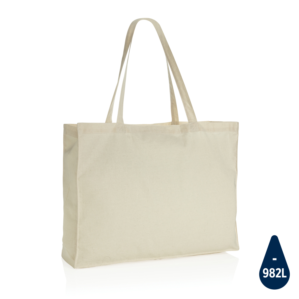 Sac shopping en coton recyclé 145 gr Impact AWARE™