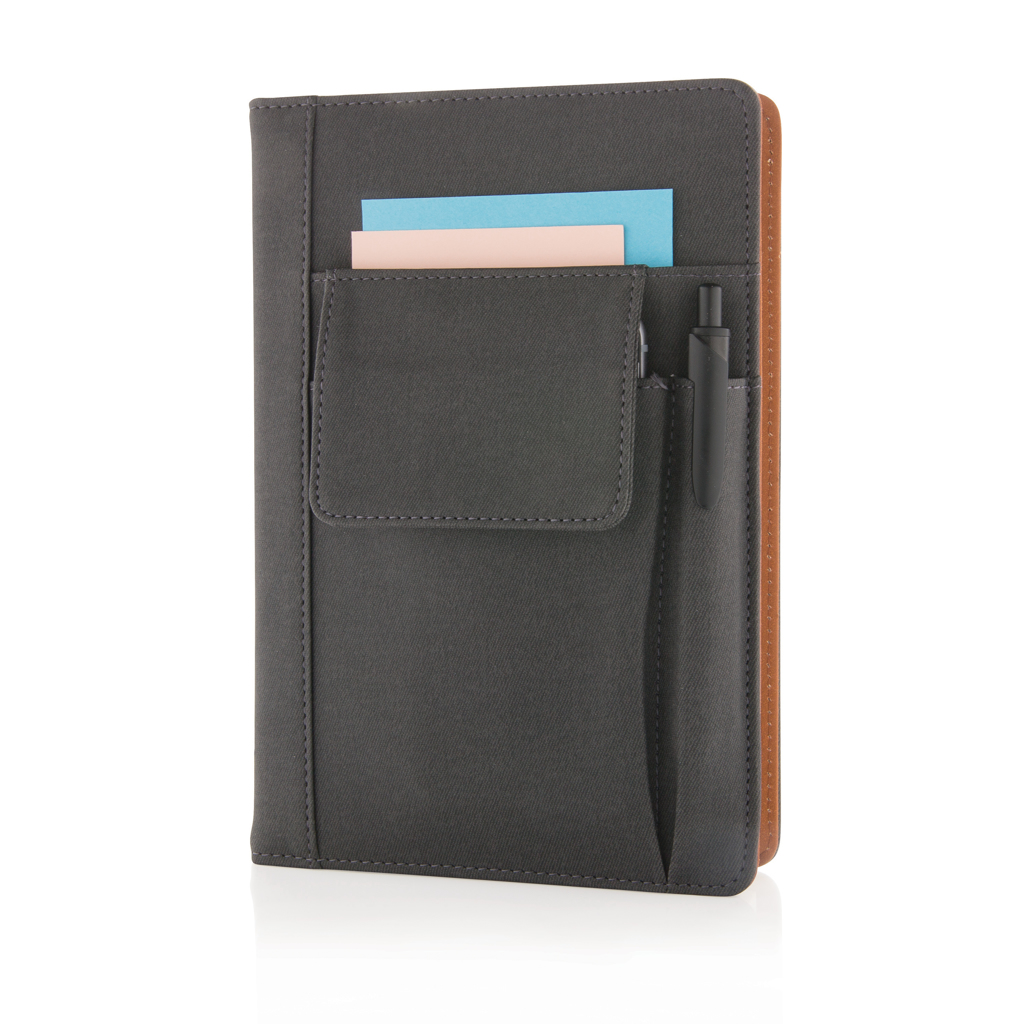 Carnet de notes avec pochette pour téléphone