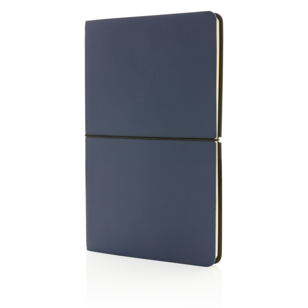 [KX120465] Carnet de notes A5  à couverture souple (bleu)