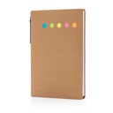 Carnet A6 de notes autocollantes avec stylo